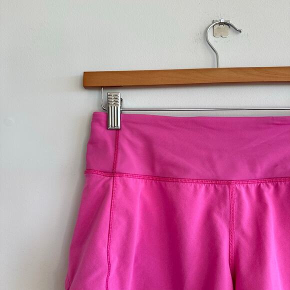 Lululemon Speed Up Mid-Rise Lined Short 4" in Sonic Pink 4 - Picture 4 of 8